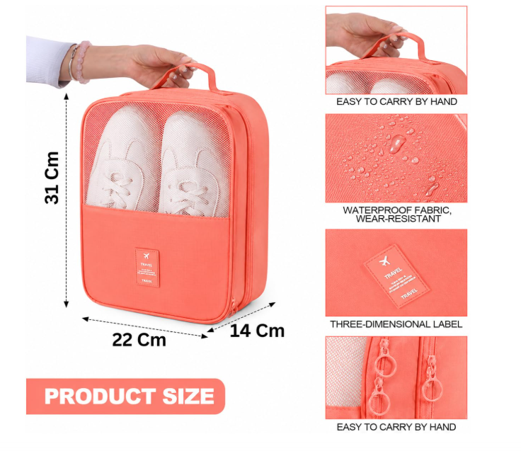👟 PREMIUM VODOOTPORNA PUTNA TORBA ZA OBUĆU – MULTIFUNKCIONALNI ORGANIZATOR ZA PATIKE, CIPELE I PUTOVANJA! 🧳✈️