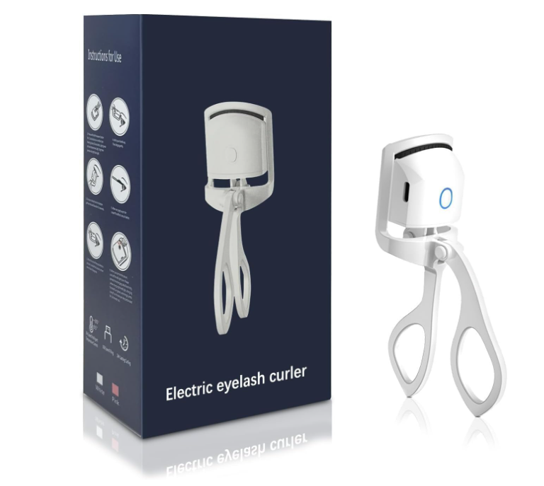 💖 PREMIUM ELEKTRIČNI UVIJAČ ZA TREPAVICE – 2 TEMPERATURE, BRZO ZAGRIJAVANJE I USB TYPE-C PUNJENJE! ✨👁️