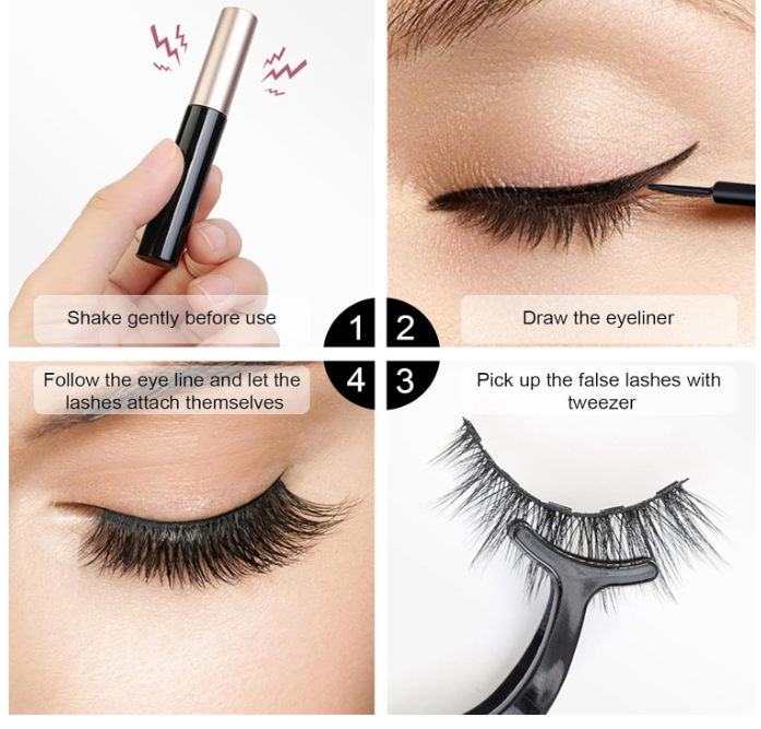 💖 PREMIUM MAGNETNE TREPAVICE – SET 7 PARI + 2 MAGNETNA EYELINERA + PINCETA! 👁️✨