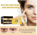 ✨ 24K GOLD PREMIUM KREMA ZA PODRUČJE OKO OČIJU – HIJALURONSKA KISELINA, ULJE ŠIPKA I ANTI-AGE NJEGA – 50 g! 💛👁️