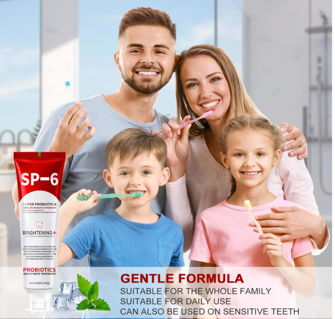 PREMIUM PROBIOTIČKA PASTA ZA IZBJELJIVANJE ZUBA SA 6 PROBIOTIČKIH KULTURA!
