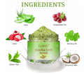 PREMIUM PILING ZA TIJELO SA MATCHA ZELENIM ČAJEM I KRISTALIMA MORSKE SOLI – 250 g! 🌿✨