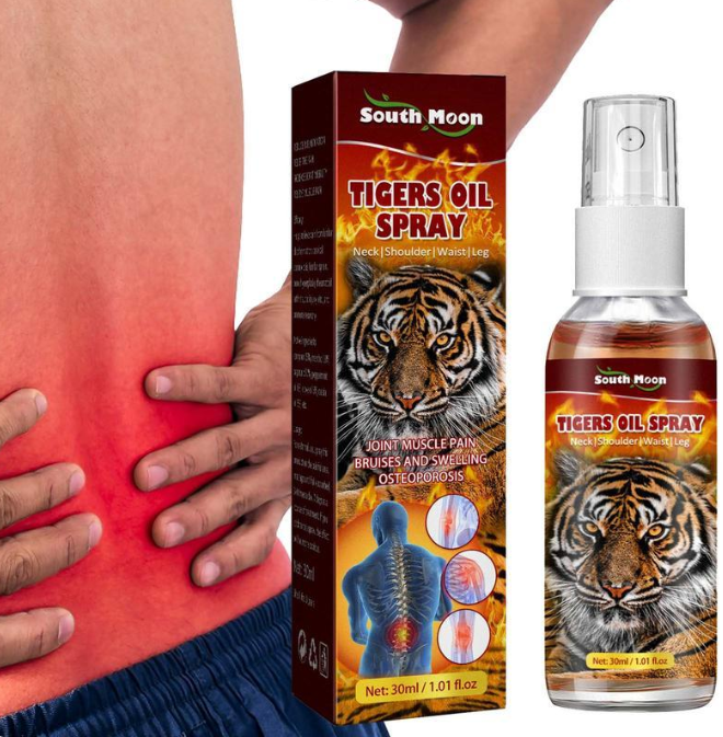 🐅 TIGROVO ULJE U SPREJU – ZA UBLAŽAVANJE BOLOVA U MIŠIĆIMA I ZGLOBOVIMA!
