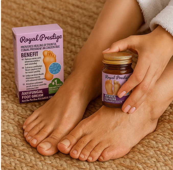 🦶 ROYAL PRESTIGE ANTIFUNGAL FOOT CREAM – ANTIGLJIVIČNA KREMA ZA STOPALA