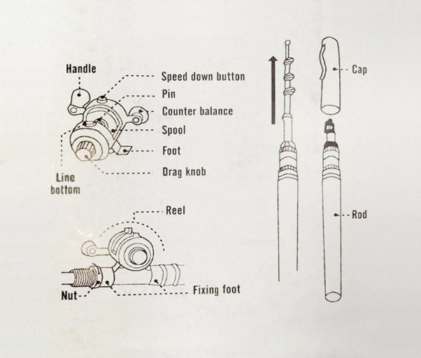 🎣 MINI TELESKOPSKI ŠTAP ZA PECANJE S MAŠINICOM – KOMPLETAN RIBOLOVNI SET U OBLIKU OLOVKE!