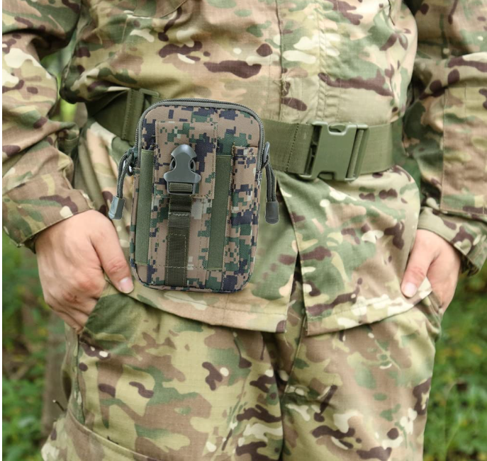 🔥 TAKTIČKA TORBICA ZA POJAS – MULTIFUNKCIONALNA MILITARY TORBICA ZA MOBITEL, NOVČANIK I LIČNU OPREMU!