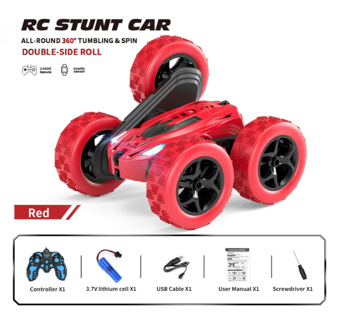 AKROBatski AUTO NA DALJINSKO UPRAVLJANJE SA 360° ROTACIJOM I DVOSTRANOM VOŽNJOM! 🔥