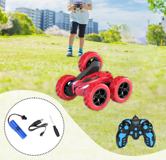 AKROBatski AUTO NA DALJINSKO UPRAVLJANJE SA 360° ROTACIJOM I DVOSTRANOM VOŽNJOM! 🔥