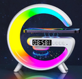 💡 SMART G SHAPE 5U1 – PAMETNA RGB LED LAMPA SA BLUETOOTH ZVUČNIKOM, ALARM SATOM I BEŽIČNIM PUNJAČEM 10W! 🔥