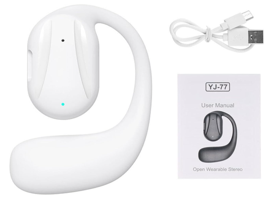 🎧🔥 BLUETOOTH 5.2 BEŽIČNA HANDSFREE SLUŠALICA – OPEN EAR DIZAJN, SNAŽAN BAS I DO 16 SATI RADA!