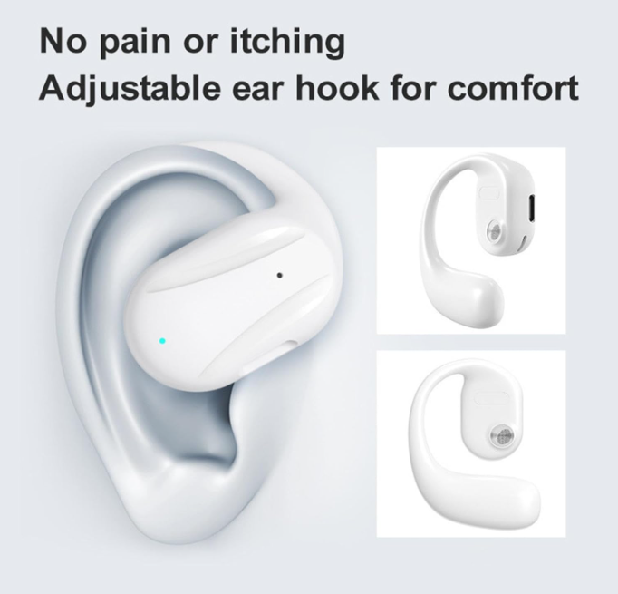 🎧🔥 BLUETOOTH 5.2 BEŽIČNA HANDSFREE SLUŠALICA – OPEN EAR DIZAJN, SNAŽAN BAS I DO 16 SATI RADA!