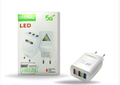 🔌⚡ KUĆNI LED PUNJAČ – ADAPTER SA 3 USB PORTA!