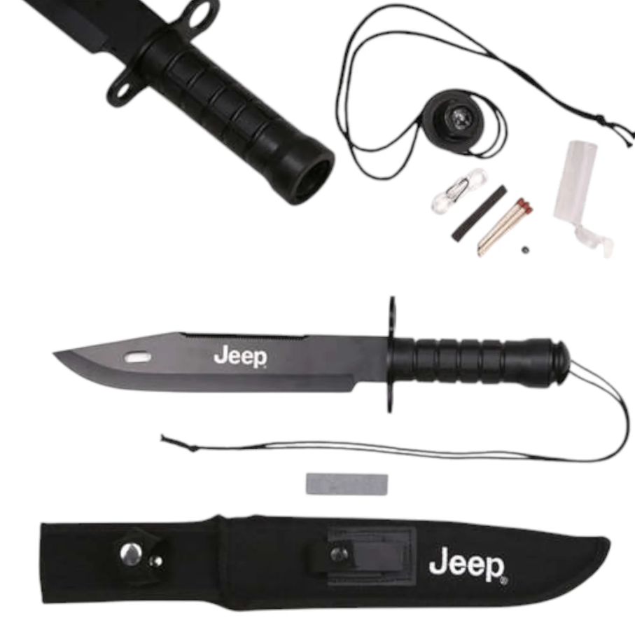 🔪🔥 JEEP TAKTIČKI VOJNI / LOVAČKI NOŽ – ROBUSTAN DIZAJN ZA OUTDOOR AVANTURE!