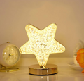 ⭐🌙 KRISTALNA LED LAMPA ZVIJEZDA I MJESEC – TOUCH KONTROLA, 3 NIVOA OSVJETLJENJA I USB PUNJENJE!