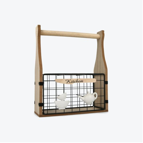 DRŽAČ ZA ESCAG 28×23×9 cm – RED, PREGLEDNOST I STIL U KUHINJI! 🔥