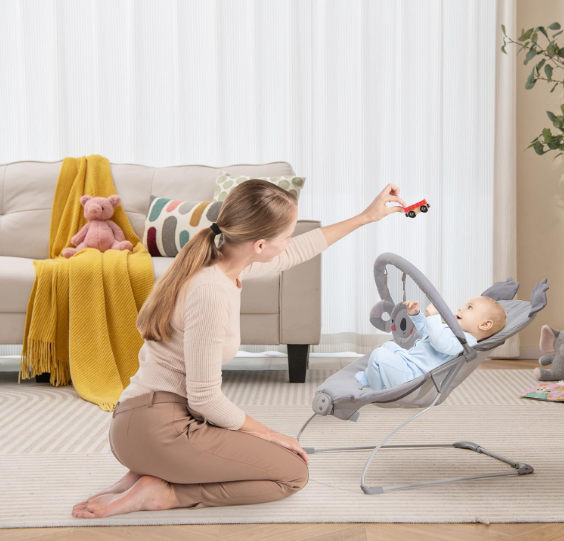 👶✨ BABY JOY COMFORT LJULJAČKA ZA BEBU S VIBRACIJOM I MUZIKOM (0–9 KG)