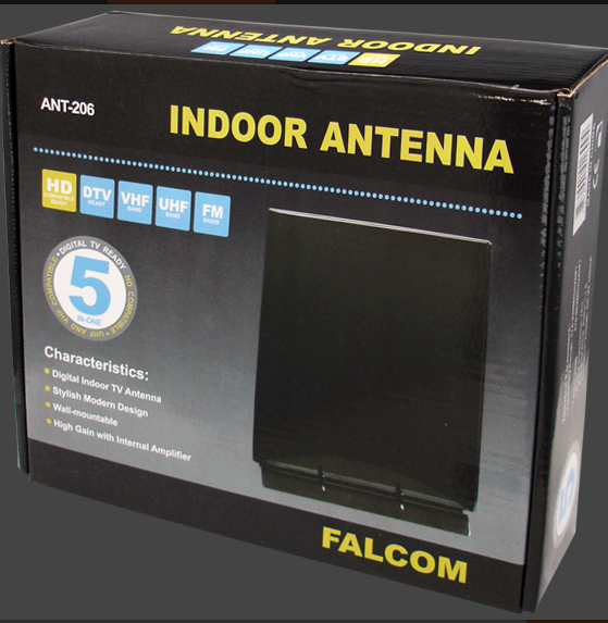 📡 ANT-206 SOBNA HD TV ANTENA S POJAČALOM – STABILAN SIGNAL, JASNA SLIKA