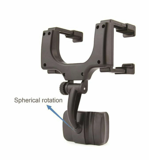 🚗📱 UNIVERSALNI DRŽAČ ZA MOBITEL – MONTAŽA NA RETROVIZOR