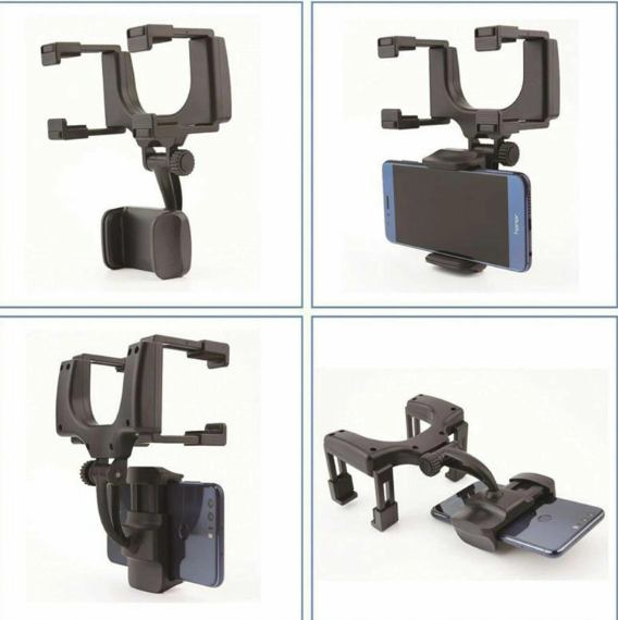 🚗📱 UNIVERSALNI DRŽAČ ZA MOBITEL – MONTAŽA NA RETROVIZOR