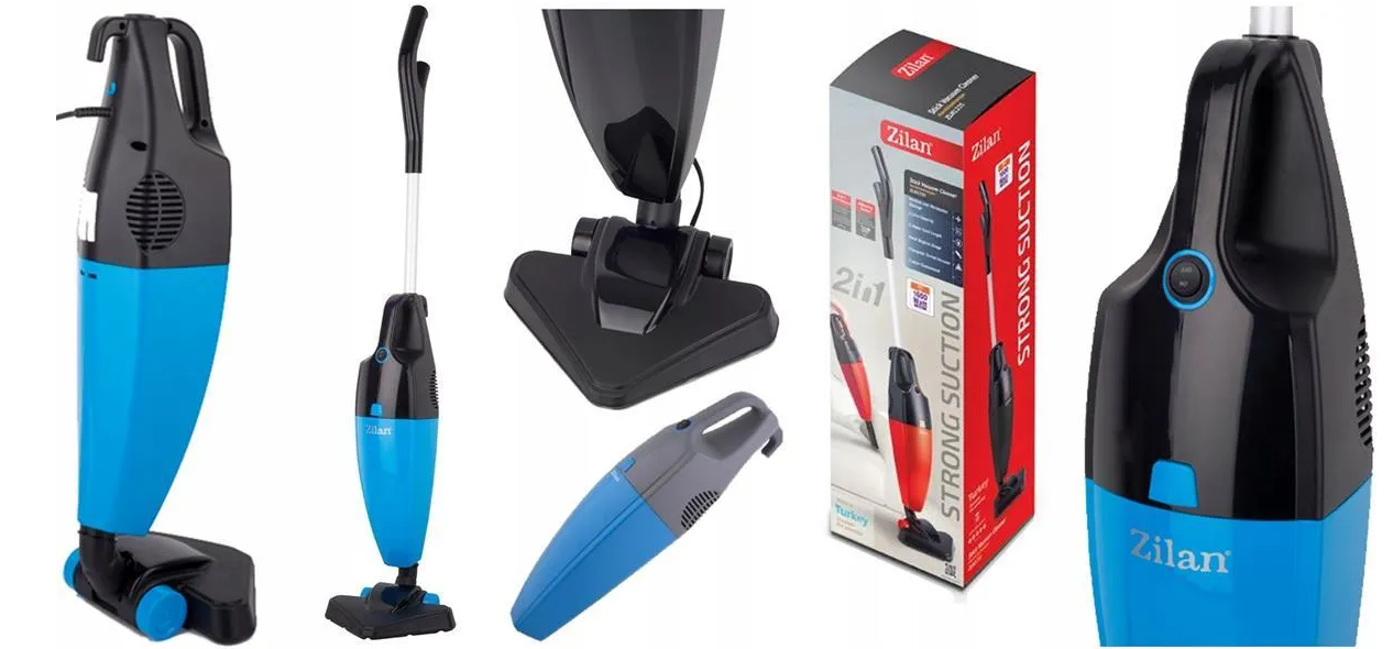 🌀 VERTIKALNI USISIVAČ SA POSUDOM – 800 W (EKV. 1600 W)