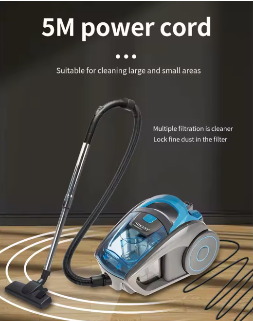 🌀 ELEKTRIČNI USISIVAČ 2500W – 1,5 L