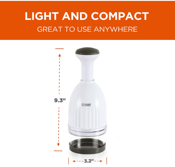 🥗 COMMERCIAL CHEF RUČNI SJECKO / CHOPPER