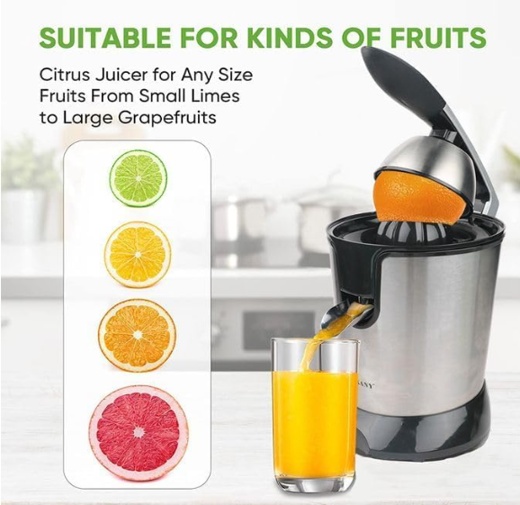 🍊 ELEKTRIČNO CJEDILO ZA CITRUSE – 350 W | 400 ml