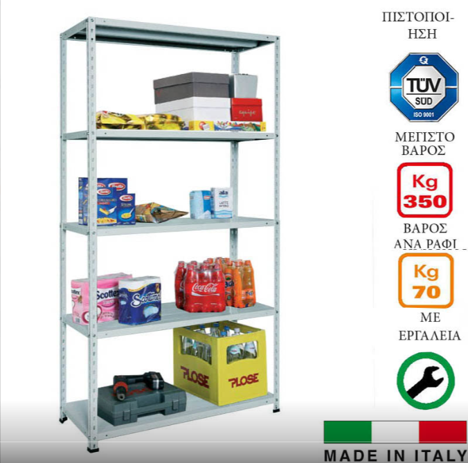 🧱 BIZZOTTO ITALY DEXION METALNI REGAL – SNAGA, RED I PROFESIONALNA ORGANIZACIJA