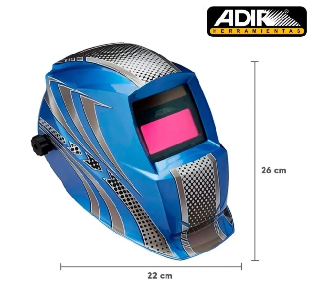 🛡️ PROFESIONALNA ELEKTRONSKA MASKA ZA VARENJE ADIR 6713