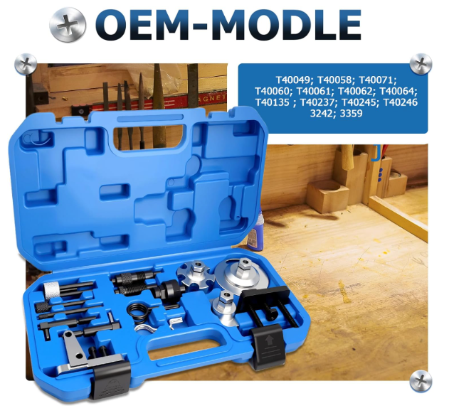 🔧🔥 SET ALATA ZA ZUPČENJE / FAZU MOTORA VW – AUDI TDI V6 & V8 🔥🔧