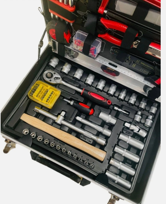 🔧🔥 PROFESIONALNI SET ALATA 139 KOM – CHROME VANADIUM (Cr-V) 🔥🔧