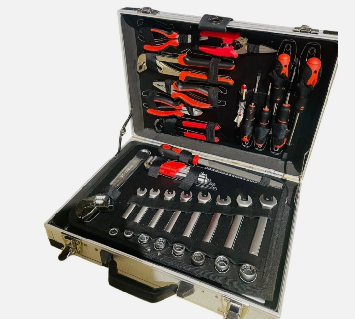 🔧🔥 PROFESIONALNI SET ALATA 139 KOM – CHROME VANADIUM (Cr-V) 🔥🔧