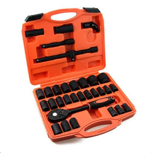 🔧🔥 SET KOVANIH NASADNIH KLJUČEVA HAINA – 32 KOM | 1/2″ (6 & 12-UGAONI) 🔥🔧