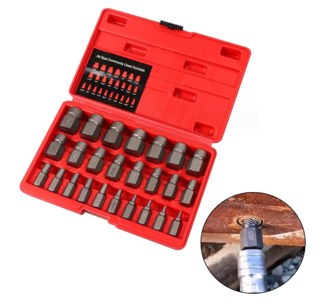 🔧🔥 SET IZVLAKAČA VIJAKA I MATICA – 25 KOM | HEAVY DUTY 🔥🔧