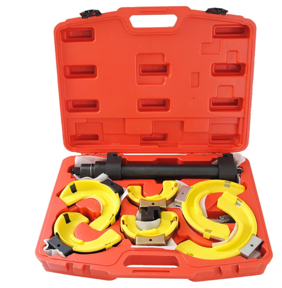 🔧🔥 ALAT ZA DEMONTAŽU AMORTIZERA SA ZAŠTITNOM ČAHUROM – PROFESIONALNI SET 🔥🔧