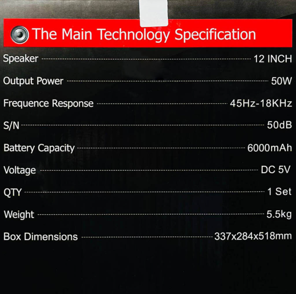 🔊 SING-E ZQS12148 PORTATIVNA BLUETOOTH KOLONA – MALA, ALI GLASNA!