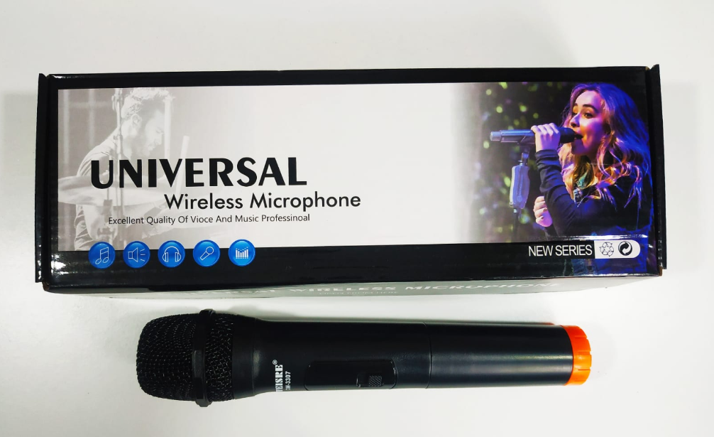 🎤 DM3307 UNIVERZALNI BEŽIČNI BLUETOOTH MIKROFON – ČIST GLAS, SNAŽAN SIGNAL