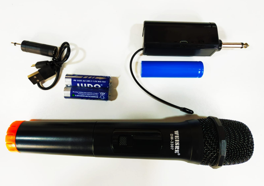 🎤 DM3307 UNIVERZALNI BEŽIČNI BLUETOOTH MIKROFON – ČIST GLAS, SNAŽAN SIGNAL