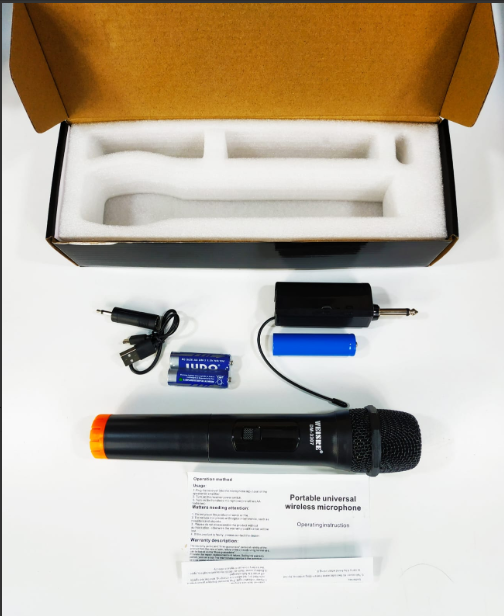 🎤 DM3307 UNIVERZALNI BEŽIČNI BLUETOOTH MIKROFON – ČIST GLAS, SNAŽAN SIGNAL