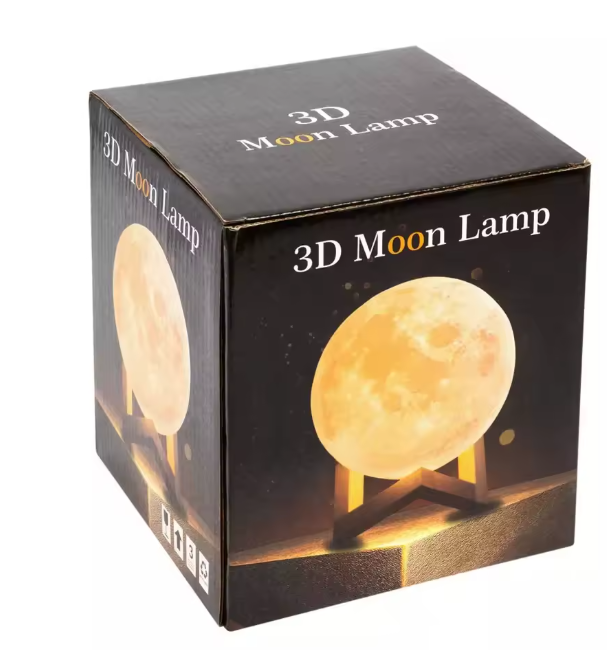 🌕 LUMINARIA 3D MOON LAMP RGB – SVJETLO KOJE OSTAVLJA BEZ DAHA! 🌈