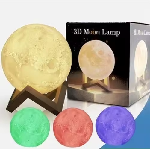 🌕 LUMINARIA 3D MOON LAMP RGB – SVJETLO KOJE OSTAVLJA BEZ DAHA! 🌈
