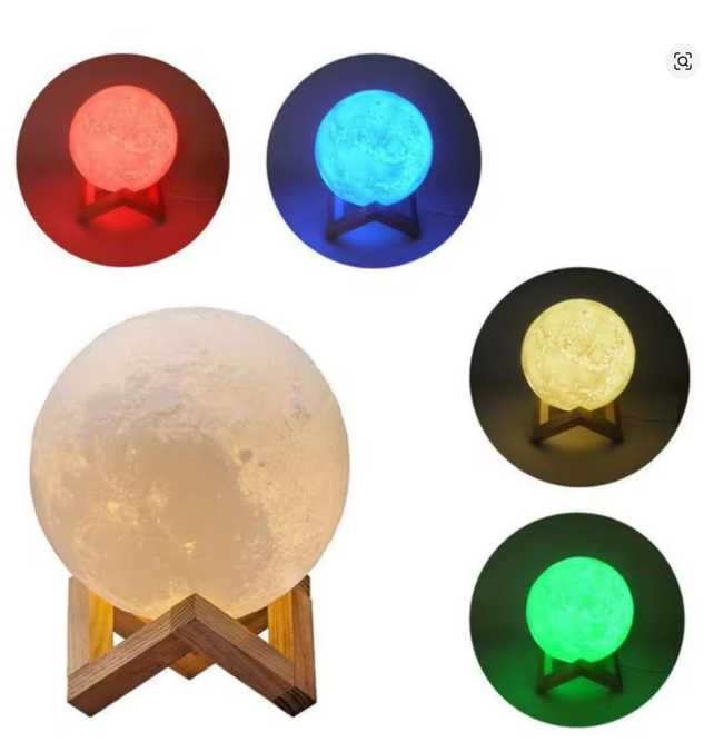 🌕 LUMINARIA 3D MOON LAMP RGB – SVJETLO KOJE OSTAVLJA BEZ DAHA! 🌈