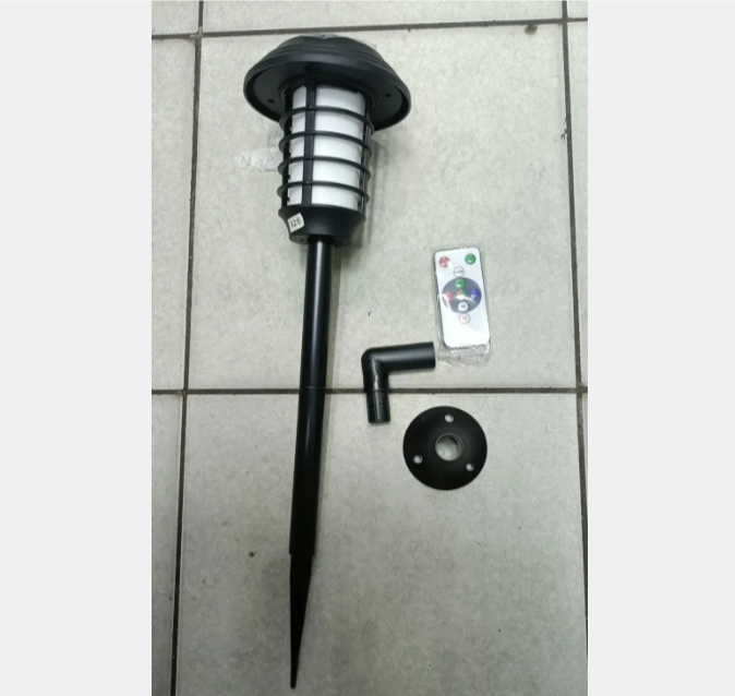 🌈 SOLARNA PODNA BAŠTENSKA LED LAMPA RGBW IP65 + DALJINSKI 🌞