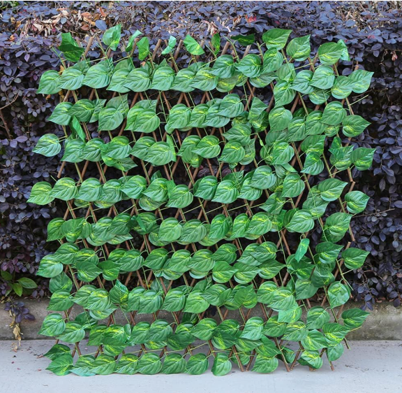🌿 IVYFENCE – SKLOPIVA DEKORATIVNA OGRADA S UMJETNIM ZELENILOM (1,2 m × do 2 m)