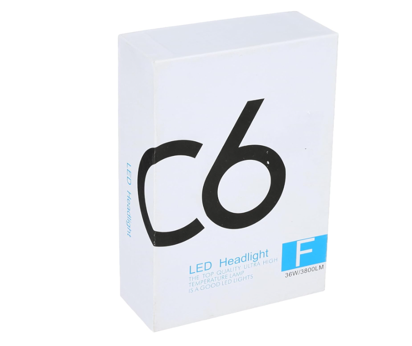 🔥 C6 LED SIJALICE ZA AUTO – 6000K SUPER BIJELO SVJETLO (H4 / H7 / H11) 🔥