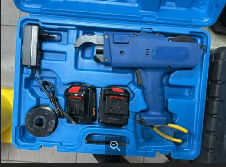 🔧 AKU MAŠINA ZA VEZIVANJE ARMATURE – STRAUS AUSTRIA 12V 🔥