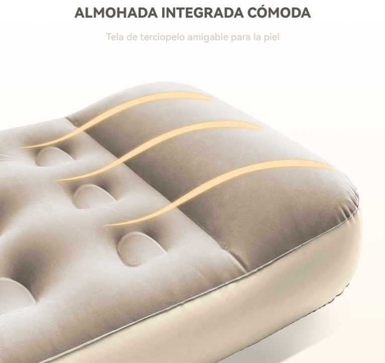 🛌💨 INFLATABLE AIR BED – UDOBAN SAN GDJE GOD DA SI! 🏕️🔥