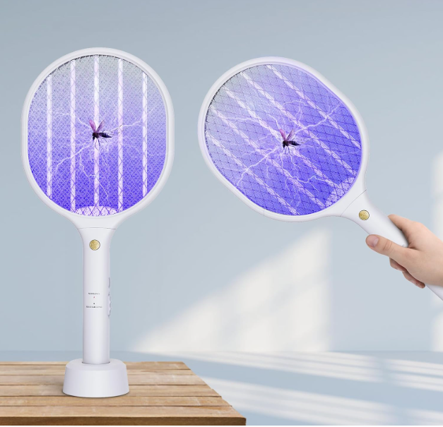 ⚡🦟 ELEKTRIČNI REKET ZA KOMARCE 3000V – 2U1 UBICA INSEKATA! 🔥