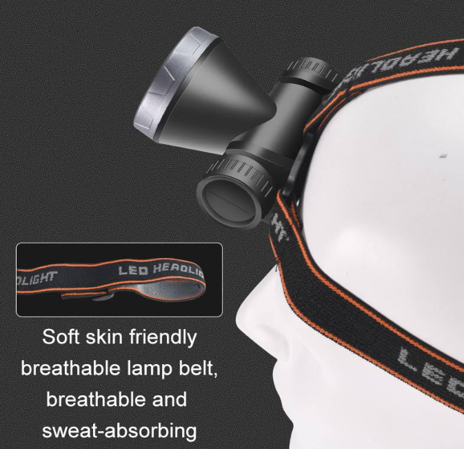 🔦 MULTIFUNKCIONALNA LED NAGLAVNA LAMPA – SNAŽNA, VODOOTPORNA, PODESIVA!