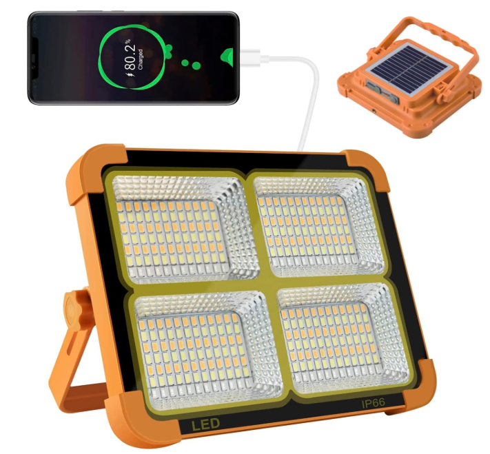 ☀️🔦 SOLARNA LED LAMPA SA PUNJAČEM – PAMETNO OSVJETLJENJE BEZ STRUJE!